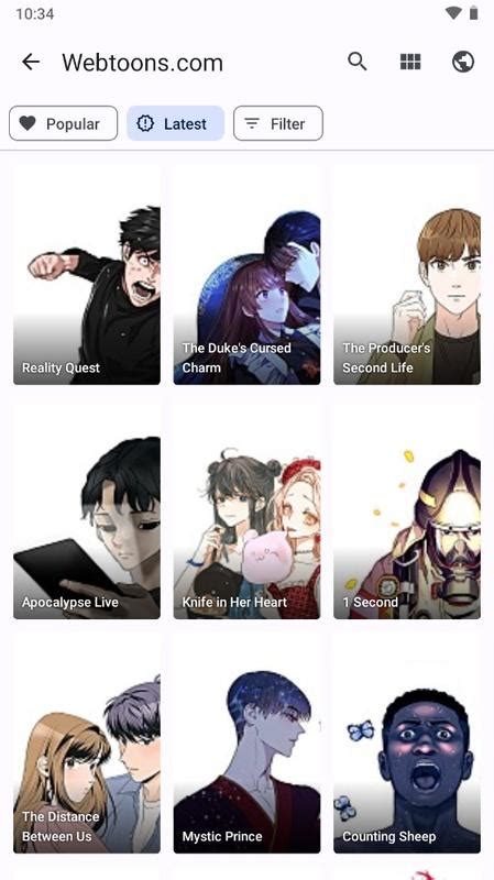 Tachiyomi for Android .